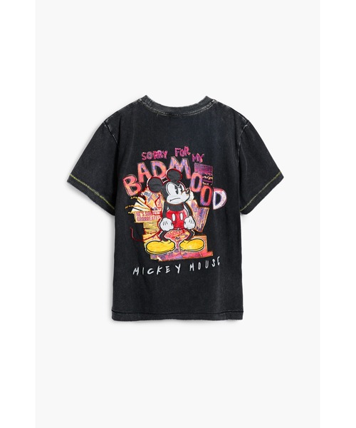 ミッキーTシャツ BADMOOD(Tシャツ/カットソー)|Desigual(デシグアル)