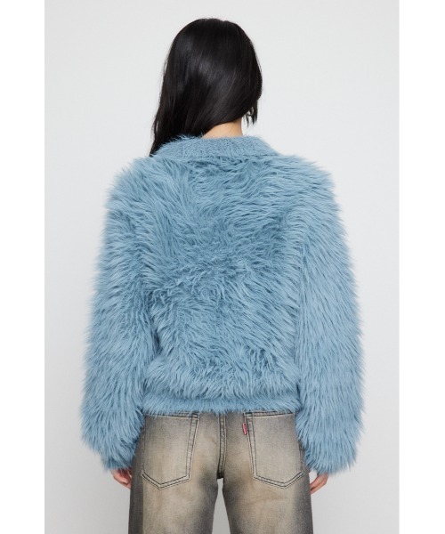 LAGUA GEM（ラグアジェム）の「COLLAR BELTED ニット（ニット/セーター・レディース・ブルー/グレー/ブラック・FREE）」の13枚目の写真