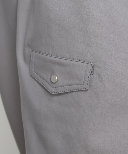 K.T KIYOKO TAKASE（キヨコタカセ）の「ストレッチエンボス  クールライダースジャケット（ライダースジャケット・レディース・ブラック・9号）」の3枚目の写真