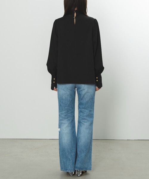 セール】high waist flare denim（ハイウエストフレアデニム
