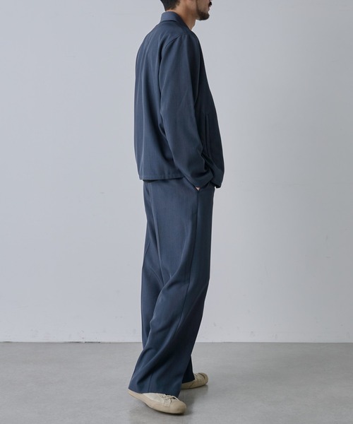 COLONY 2139（コロニートゥーワンスリーナイン）の「ドライスルーワイドスラックス（スラックス・メンズ・グレイッシュベージュ/ブラック/ネイビー/グレー・LARGE/MEDIUM）」の5枚目の写真