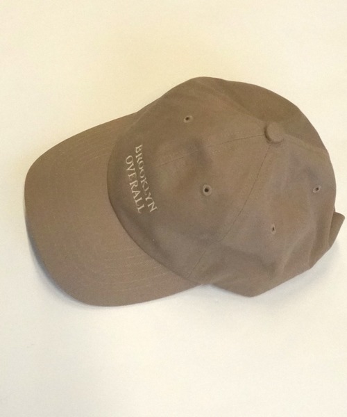 BROOKLYN OVERALL（ブルックリンオーバーオール）の「コットンツイルローキャップ（キャップ・メンズ・ブラック/カーキ/チャコールグレー/グリーン・FREE）」の9枚目の写真