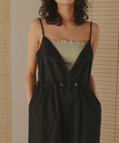 titivate（ティティベイト）の「撥水オールインワン/ラッシュガード（ラッシュガード・レディース・ライトベージュ/ブラック・LL/L/M/S）」の9枚目の写真