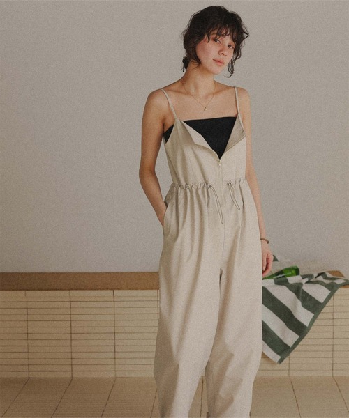 titivate（ティティベイト）の「撥水オールインワン/ラッシュガード（ラッシュガード・レディース・ライトベージュ/ブラック・LL/L/M/S）」の19枚目の写真