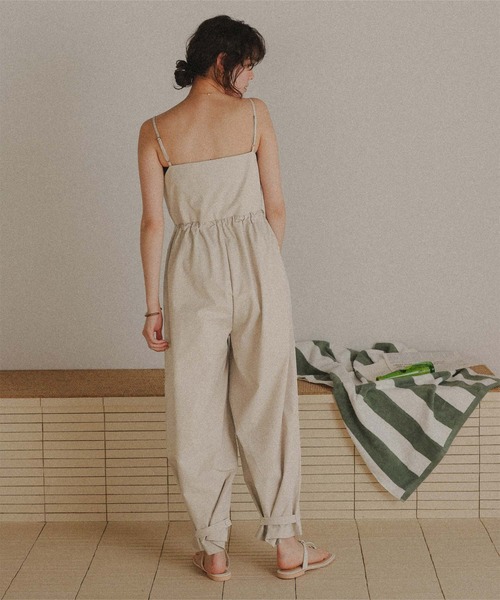 titivate（ティティベイト）の「撥水オールインワン/ラッシュガード（ラッシュガード・レディース・ライトベージュ/ブラック・LL/L/M/S）」の20枚目の写真