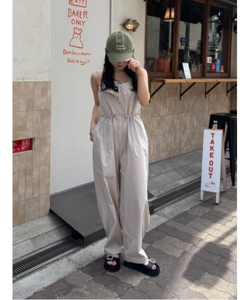 titivate（ティティベイト）の「撥水オールインワン/ラッシュガード（ラッシュガード・レディース・ライトベージュ/ブラック・LL/L/M/S）」の22枚目の写真