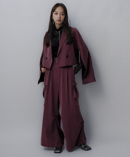 HARE（ハレ）の「トロミソデアキショートジャケット(HARE