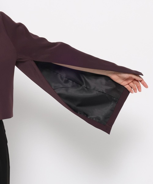 トロミソデアキショートジャケット(HARE)（テーラードジャケット