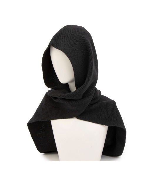 ウール100%】バラクラバフードマフラー LX40238（マフラー）｜EVOL