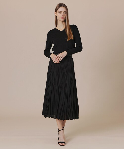 MACKINTOSH LONDON（マッキントッシュ ロンドン）の「スクエアバックルアジャストベルト（ベルト・レディース・ベージュ/ブラック・FREE）」の5枚目の写真