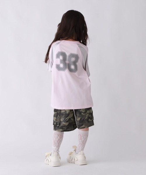 10C REPIPI(ジューシーレピピ)の「【10C REPIPI】ハーフカーゴパンツ(その他パンツ・キッズ・ブルー/カモフラージュ・110cm/130cm/120cm)」の9枚目の写真