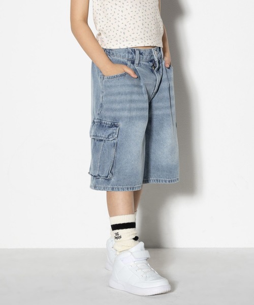 10C REPIPI(ジューシーレピピ)の「【10C REPIPI】ハーフカーゴパンツ(その他パンツ・キッズ・ブルー/カモフラージュ・110cm/130cm/120cm)」の11枚目の写真