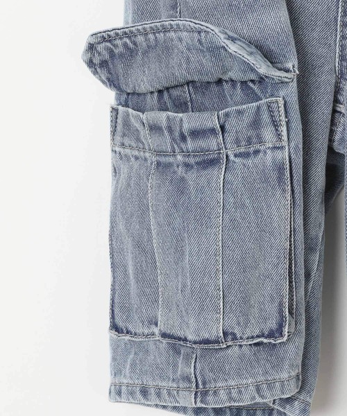 10C REPIPI(ジューシーレピピ)の「【10C REPIPI】ハーフカーゴパンツ(その他パンツ・キッズ・ブルー/カモフラージュ・110cm/130cm/120cm)」の21枚目の写真