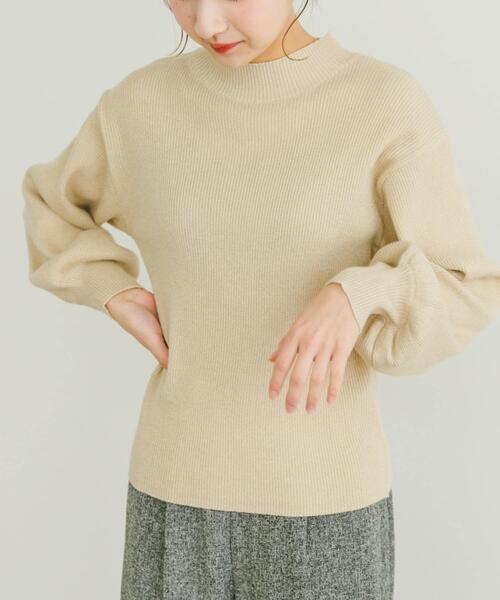 ITEMS URBANRESEARCH（アイテムズ アーバンリサーチ）の「ラメリブニットプルオーバー（ニット/セーター・レディース・パープル/ブラック/アイボリー・FREE）」の2枚目の写真