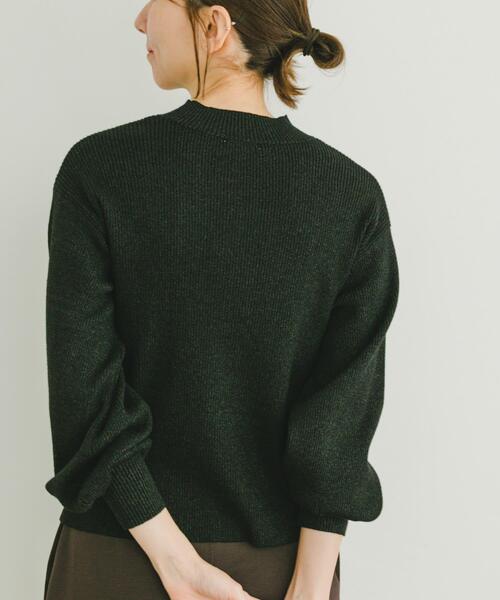 ITEMS URBANRESEARCH（アイテムズ アーバンリサーチ）の「ラメリブニットプルオーバー（ニット/セーター・レディース・パープル/ブラック/アイボリー・FREE）」の22枚目の写真