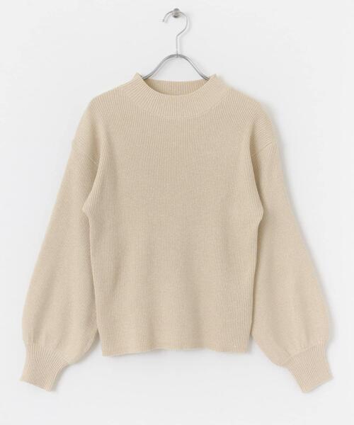 ITEMS URBANRESEARCH（アイテムズ アーバンリサーチ）の「ラメリブニットプルオーバー（ニット/セーター・レディース・パープル/ブラック/アイボリー・FREE）」の19枚目の写真