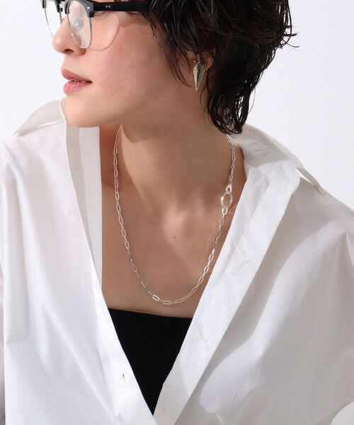 NOLLEY’S(ノーリーズ)の「【grace grace/グラスグラス】グラス&ネックレスチェーン(リング・レディース・シルバー・FREE)」の12枚目の写真
