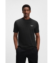 Porsche x BOSS シルケットコットン Tシャツ Targaアートワーク