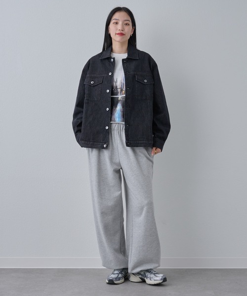 COLONY 2139（コロニートゥーワンスリーナイン）の「水彩画プリント長袖T（Tシャツ/カットソー・メンズ・ブラック/ホワイト・MEDIUM/LARGE）」の11枚目の写真