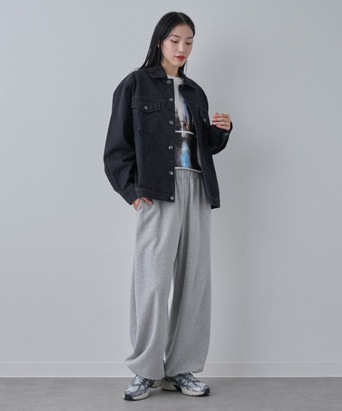 COLONY 2139（コロニートゥーワンスリーナイン）の「水彩画プリント長袖T（Tシャツ/カットソー・メンズ・ブラック/ホワイト・MEDIUM/LARGE）」の12枚目の写真