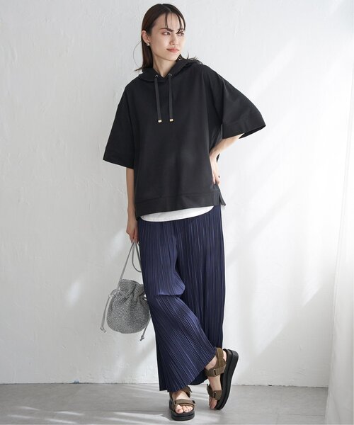 ikka(イッカ)の「【雑誌InRed6月号掲載】ベルクロスポーティーサンダル(サンダル・レディース・ブラック/オートミール・M/L)」の22枚目の写真