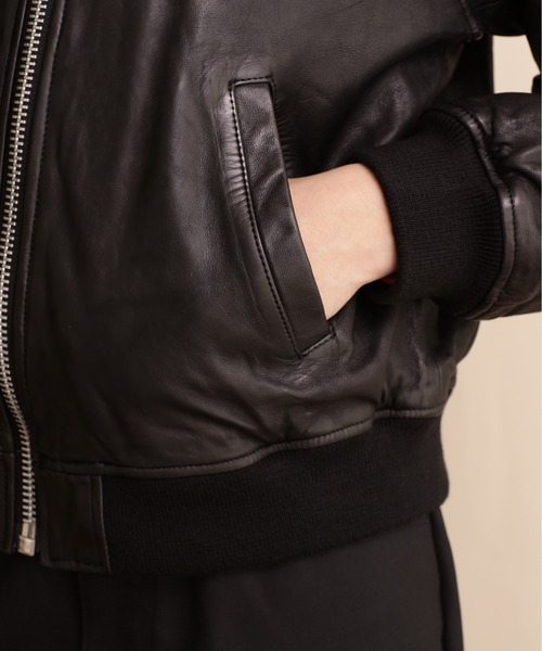 schott(ショット)の「【Women's】Schott/ショット/BOWERY JACKET/バワリージャケット(ライダースジャケット・レディース・ブラック・F)」の7枚目の写真