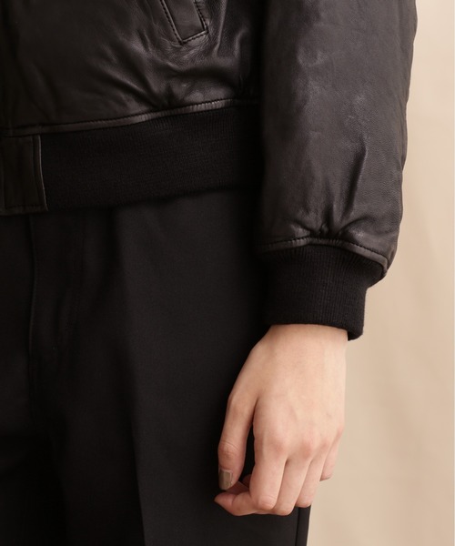 schott(ショット)の「【Women's】Schott/ショット/BOWERY JACKET/バワリージャケット(ライダースジャケット・レディース・ブラック・F)」の8枚目の写真