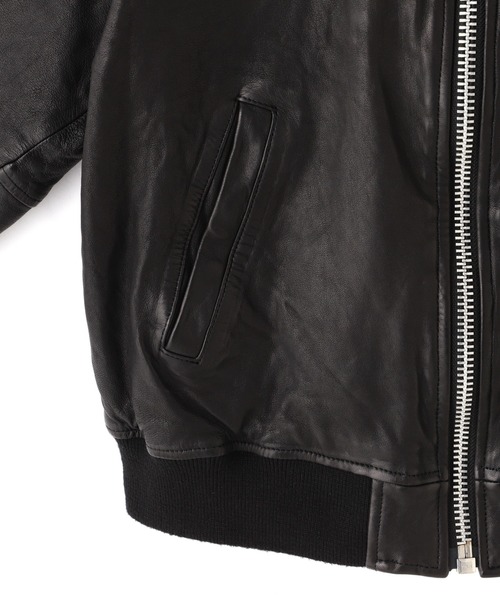 schott(ショット)の「【Women's】Schott/ショット/BOWERY JACKET/バワリージャケット(ライダースジャケット・レディース・ブラック・F)」の12枚目の写真
