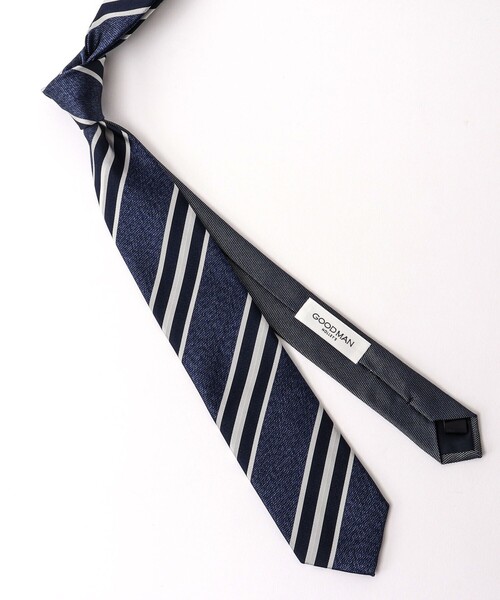 NOLLEY’S(ノーリーズ)の「RBクレリックバスケットストライプ 25SSコレクション(ネクタイ・メンズ・ブルー系その他・FREE)」の3枚目の写真