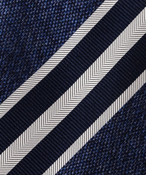 NOLLEY’S(ノーリーズ)の「RBクレリックバスケットストライプ 25SSコレクション(ネクタイ・メンズ・ブルー系その他・FREE)」の5枚目の写真