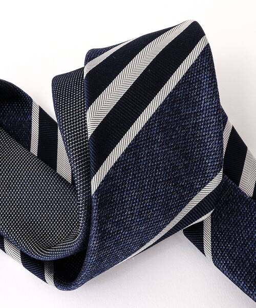 NOLLEY’S(ノーリーズ)の「RBクレリックバスケットストライプ 25SSコレクション(ネクタイ・メンズ・ブルー系その他・FREE)」の10枚目の写真