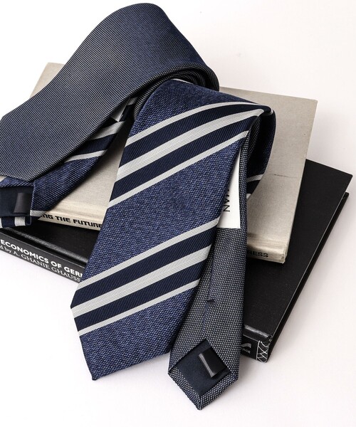 NOLLEY’S(ノーリーズ)の「RBクレリックバスケットストライプ 25SSコレクション(ネクタイ・メンズ・ブルー系その他・FREE)」の14枚目の写真