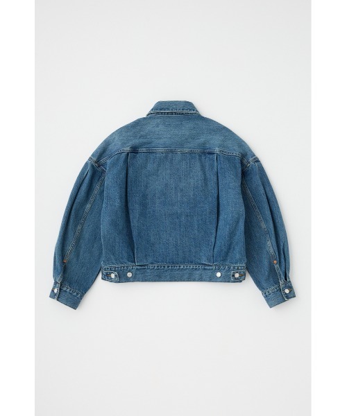 セール】【セットアップ対応】TUCK SLEEVE DENIM ジャケット（デニム