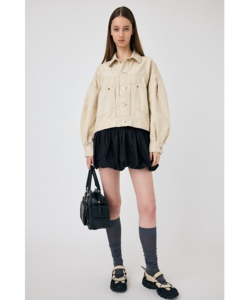 セール】【セットアップ対応】TUCK SLEEVE DENIM ジャケット