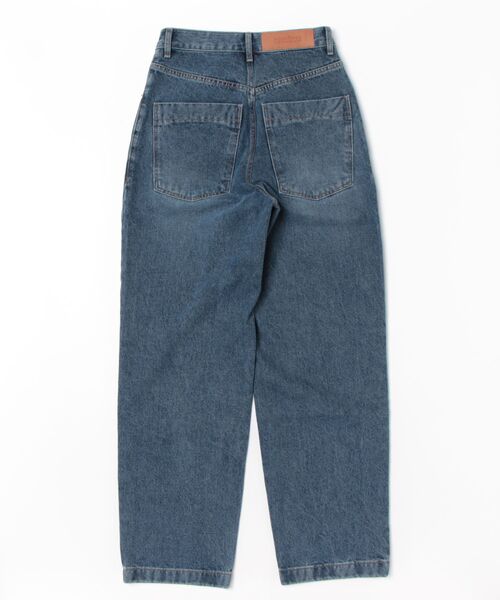 セール】【KIMHEKIM】Washed Wide Jeans (Blue)（デニムパンツ