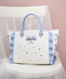 キラキラバッグ⭐️ビジュー付き⭐️ネイビー⭐️3WAY⭐️新品⭐️未使用⭐️タグ付き⭐️豪華⭐️ 7047-01.jpg