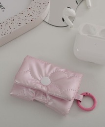 Mayree | 【float】キルティング メタリック エアポッズ/エアポッズプロ ケース カバー【AirPods 第1世代/第2世代/第3世代/第4世代/pro/pro2】(ヘッドフォン/イヤホン)