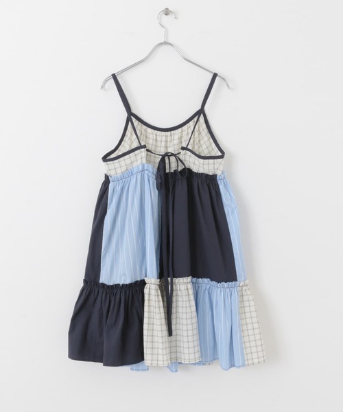 KBF パッチワークミニキャミワンピース KBF｜パッチワークミニキャミワンピース | Rakuten Fashion(楽天