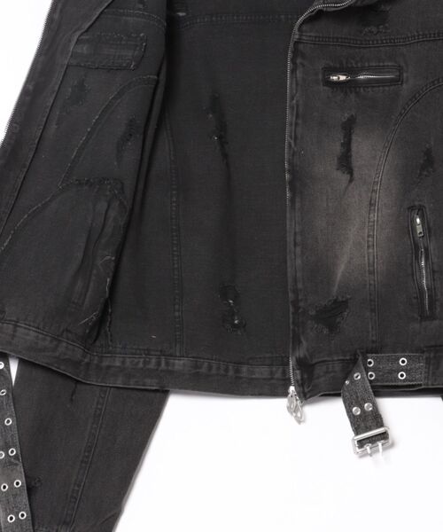 DIG YOUR OWN GRAVE】DENIM HOOD JKT / 【ディグユアオウン