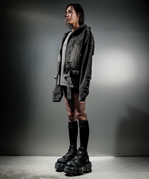 【DIG YOUR OWN GRAVE】DENIM HOOD JKT DIG YOUR OWN GRAVE】DENIM HOOD JKT / 【ディグユアオウン
