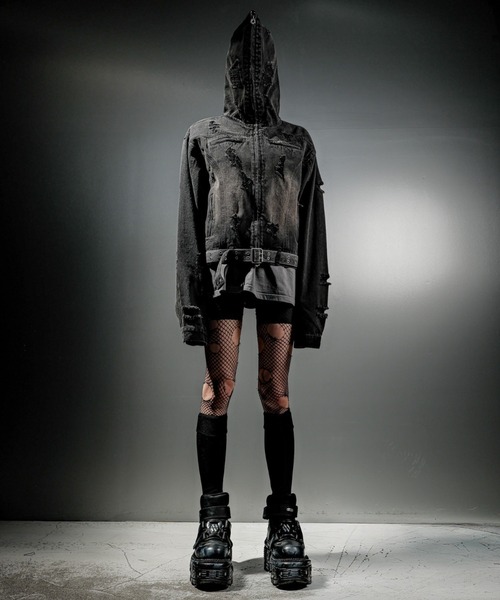 【DIG YOUR OWN GRAVE】DENIM HOOD JKT DIG YOUR OWN GRAVE】DENIM HOOD JKT / 【ディグユアオウン