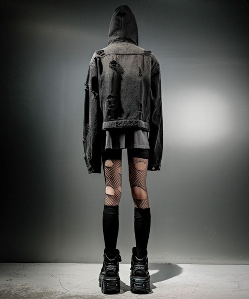 【DIG YOUR OWN GRAVE】DENIM HOOD JKT DIG YOUR OWN GRAVE】DENIM HOOD JKT / 【ディグユアオウン