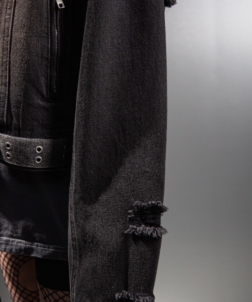 【DIG YOUR OWN GRAVE】DENIM HOOD JKT DIG YOUR OWN GRAVE】DENIM HOOD JKT / 【ディグユアオウン