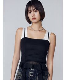 EMODA | ハングラッフルキャミソール(Tシャツ/カットソー)