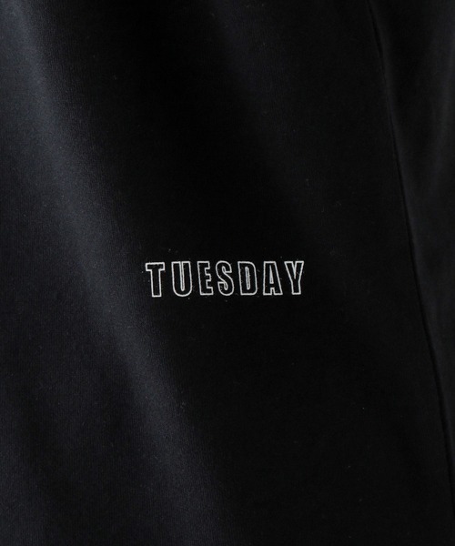 RAGEBLUE（レイジブルー）の「＜火曜び/TUESDAY＞コラボプリントTシャツ（Tシャツ/カットソー・レディース・オフホワイト/ブラック・FREE）」の16枚目の写真