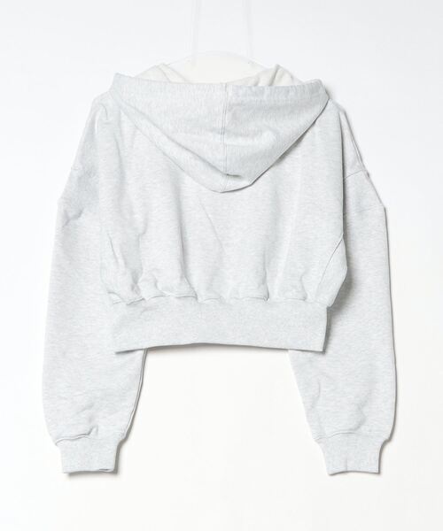 NEW BALANCE(ニューバランス)の「フレンチテリーフルジップ(パーカー・レディース・ブルー/ヘザーグレー・LARGE/MEDIUM/SMALL)」の19枚目の写真