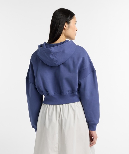 NEW BALANCE(ニューバランス)の「フレンチテリーフルジップ(パーカー・レディース・ブルー/ヘザーグレー・LARGE/MEDIUM/SMALL)」の12枚目の写真