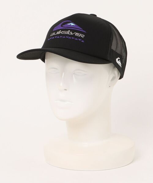 Quiksilver(クイックシルバー)の「QUIKSILVER/クイックシルバー OASIS TRUCKER CAP キャップ QCP252301(キャップ・メンズ・ブラック/ホワイト・FREE)」の13枚目の写真