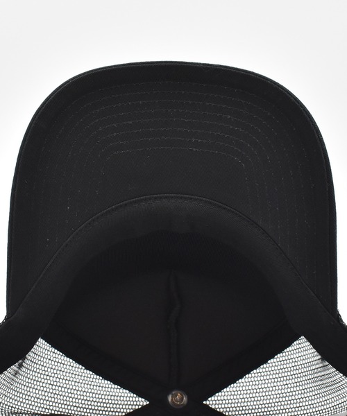 Quiksilver(クイックシルバー)の「QUIKSILVER/クイックシルバー OASIS TRUCKER CAP キャップ QCP252301(キャップ・メンズ・ブラック/ホワイト・FREE)」の7枚目の写真