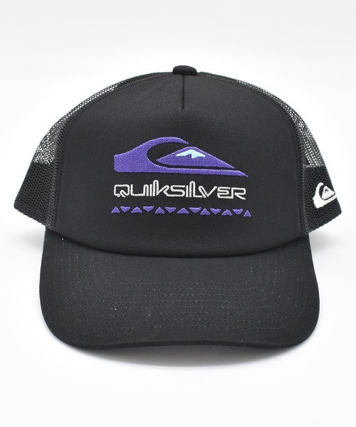 Quiksilver(クイックシルバー)の「QUIKSILVER/クイックシルバー OASIS TRUCKER CAP キャップ QCP252301(キャップ・メンズ・ブラック/ホワイト・FREE)」の5枚目の写真